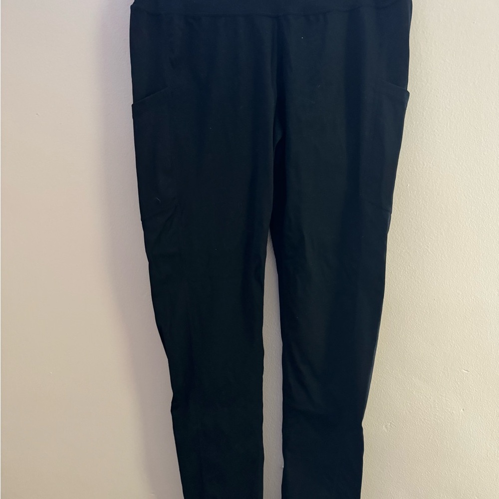 Black High-Waisted Pants